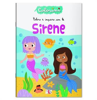 LIBRO COLORINI SIRENE