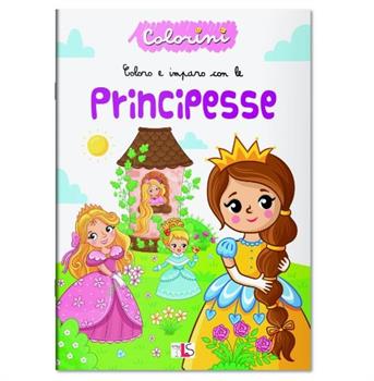 LIBRO COLORINI PRINCIPESSE