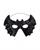 MASCHERA PIPISTRELLO IN TESSUTO CON STRASS