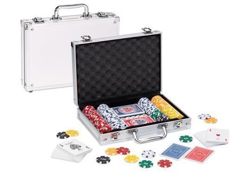 VALIGETTA SET POKER + 200 FICHES