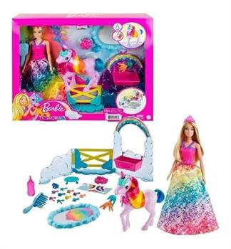 BARBIE DREAMTOPIA PLAYSET UNICORNO ARCOBALENO