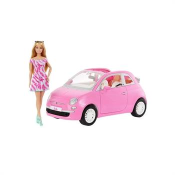 BARBIE FIAT 500 + BAMBOLA