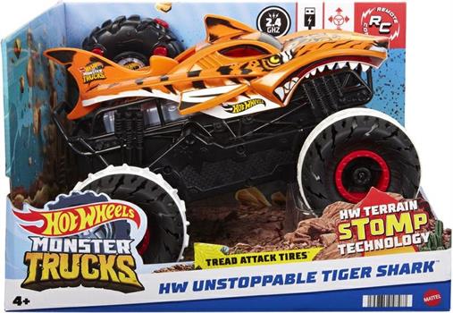 HOT WHEELS R/C MONSTER TRUCK TIGER SHARK