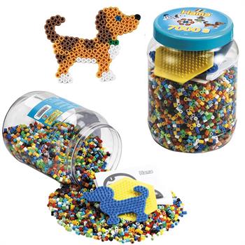 HAMA BEADS BARATTOLO 7000 BEADS