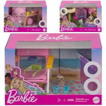 BARBIE ARREDAMENTI CON CUCCIOLI ASS.