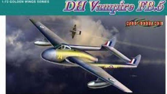 AEREO DH VAMPIRE KIT 1/72