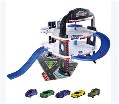 MAJORETTE URBAN GARAGE CON 5 AUTO