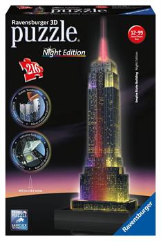 216 PZ 3D EMPIRE STATE BUILDING NIGHT ED