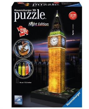 216 PZ 3D BIG BEN NIGHT EDITION