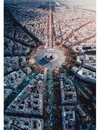 1000 PZ PARIGI DALL'ALTO