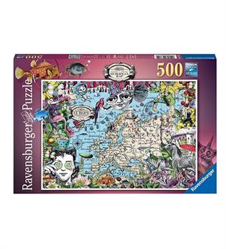 500 PZ MAPPA EUROPEA