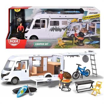 CAMPER CON PERSONAGGIO E ACCESSORI