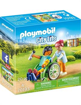 CITY LIFE PAZIENTE CON SEDIA A ROTELLE