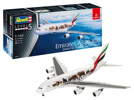 AEREO A380-800 EMIRATES KIT 1/144