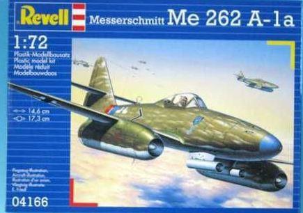 AEREO MESSERSCHMITT ME262 KIT 1/72