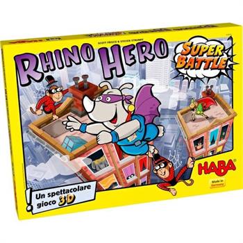 GIOCO RHINO HERO SUPER BATTAGLIA