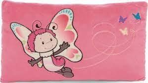 CUSCINO FARFALLA ROSA 43X25