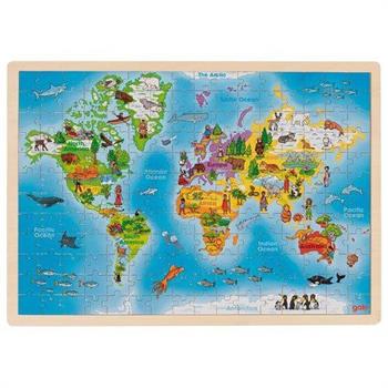 PUZZLE DEL MONDO 192 PZ