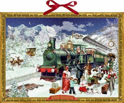 CALENDARIO AVVENTO TRENO DI NATALE