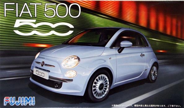 AUTO FIAT 500 KIT 1/24