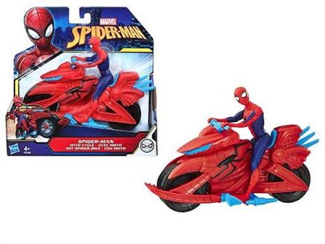 SPIDERMAN CON MOTO