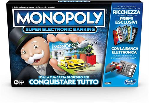 GIOCO MONOPOLY SUPER ELECTRONIC BANKING