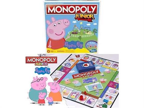 MONOPOLY JUNIOR PEPPA PIG