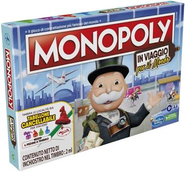 GIOCO MONOPOLY IN VIAGGIO PER IL MONDO