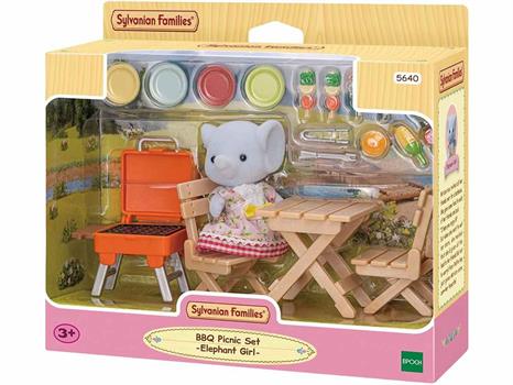 RAGAZZA ELEFANTE-SET BARBEQUE PICNIC