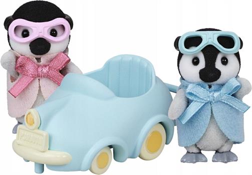 BEBE' PINGUINI CON AUTO