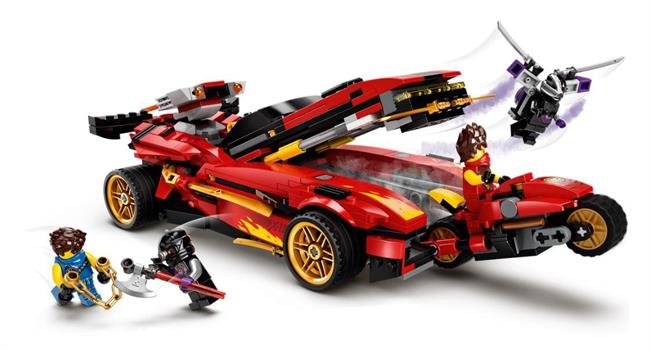 NINJAGO SUPER-BOLIDE NINJA X-1