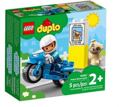 DUPLO MOTOCICLETTA DELLA POLIZIA