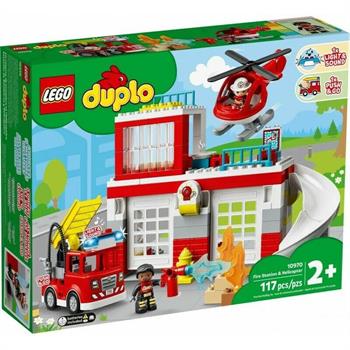 DUPLO CASERMA DEI POMPIERI ED ELICOTTERO