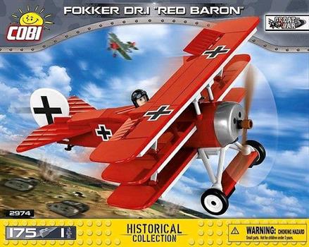 COBI AEREO FOKKER DR.1 RED BARON