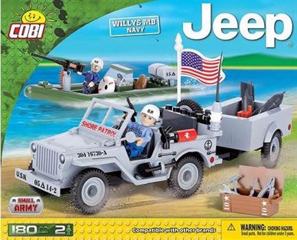 COBI JEEP WILLYS MB NAVY