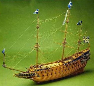 NAVE VASA 1628 KIT IN LEGNO