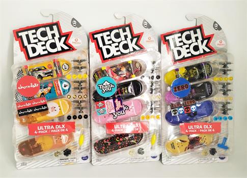 TECH DECK PACK DA 4 SKATE ASSORTITI