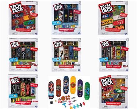 TECH DECK SET 6 SKATEBOARD