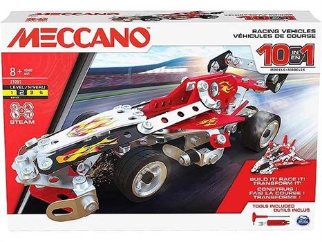 MECCANO VEICOLI DA GARA 10 IN 1