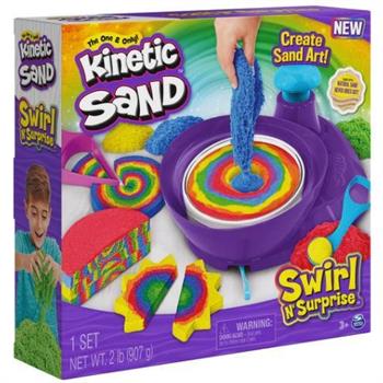 KINETIC SAND SWIRL N'SURPRISE