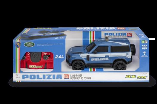 RC LAND ROVER POLIZIA