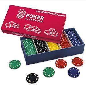 SET 125 FICHES POKER CON VALORE