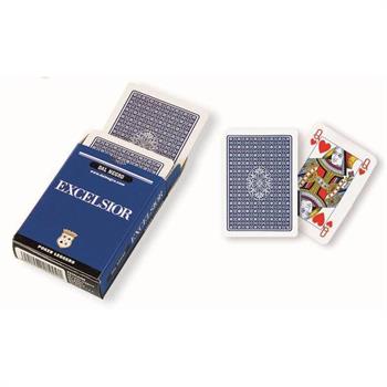 CARTE EXCELSIOR POKER BLU