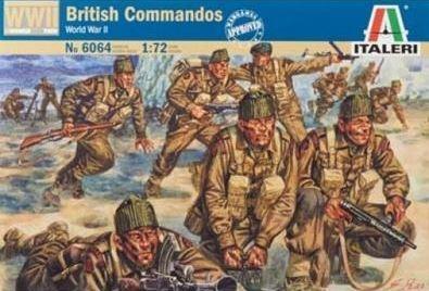 SOLDATI COMMANDO BRITANNICO 1/72