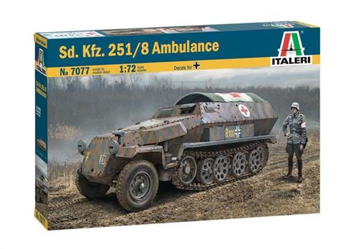 SEMICINGOLATO SD.KFZ AMBULANZA KIT 1/72