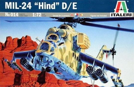 ELICOTTERO MIL24 HIND KIT 1/72