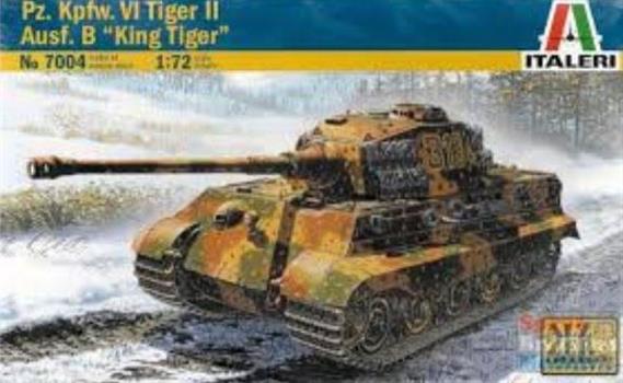 CARRO KING TIGER KIT 1/72